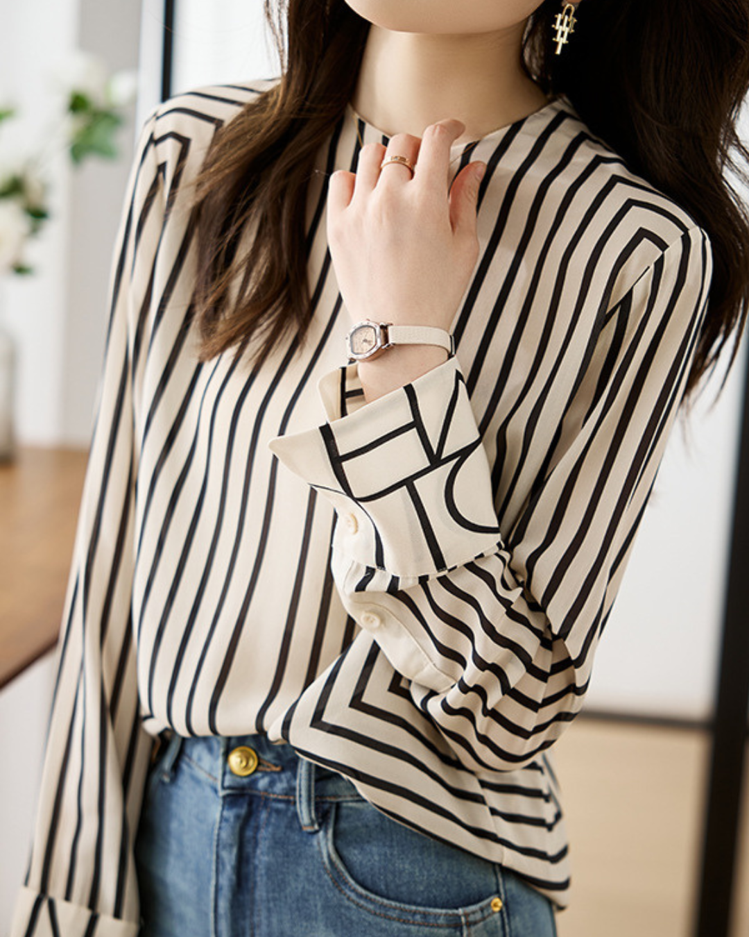 French Linear Grace Shirt