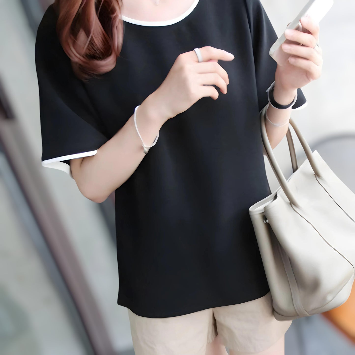 Nora Trim Soft Drape T-Shirt