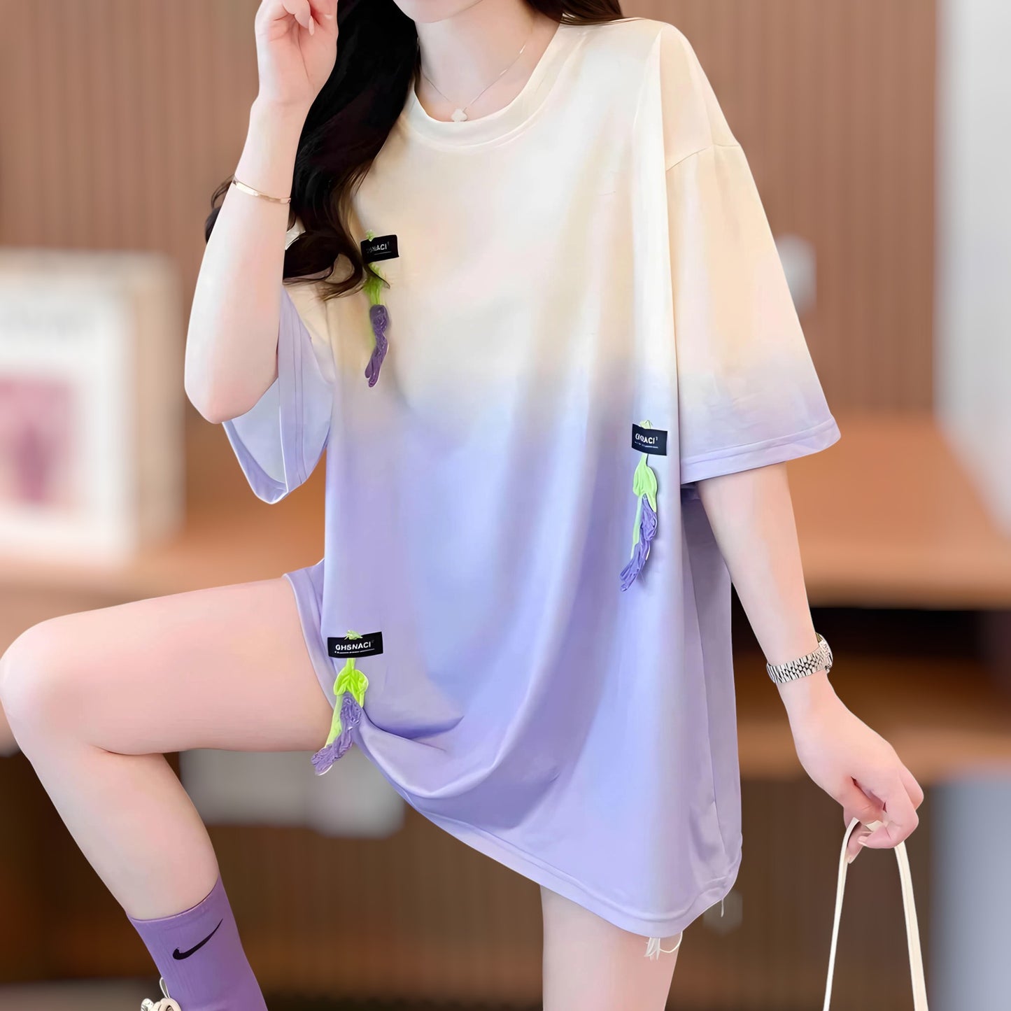 Fiora Bloom Ombre T-Shirt