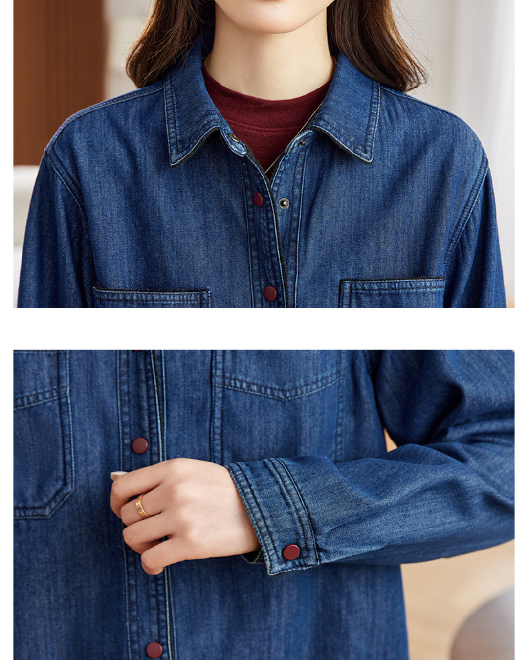 Elm Ease Denim Overshirt
