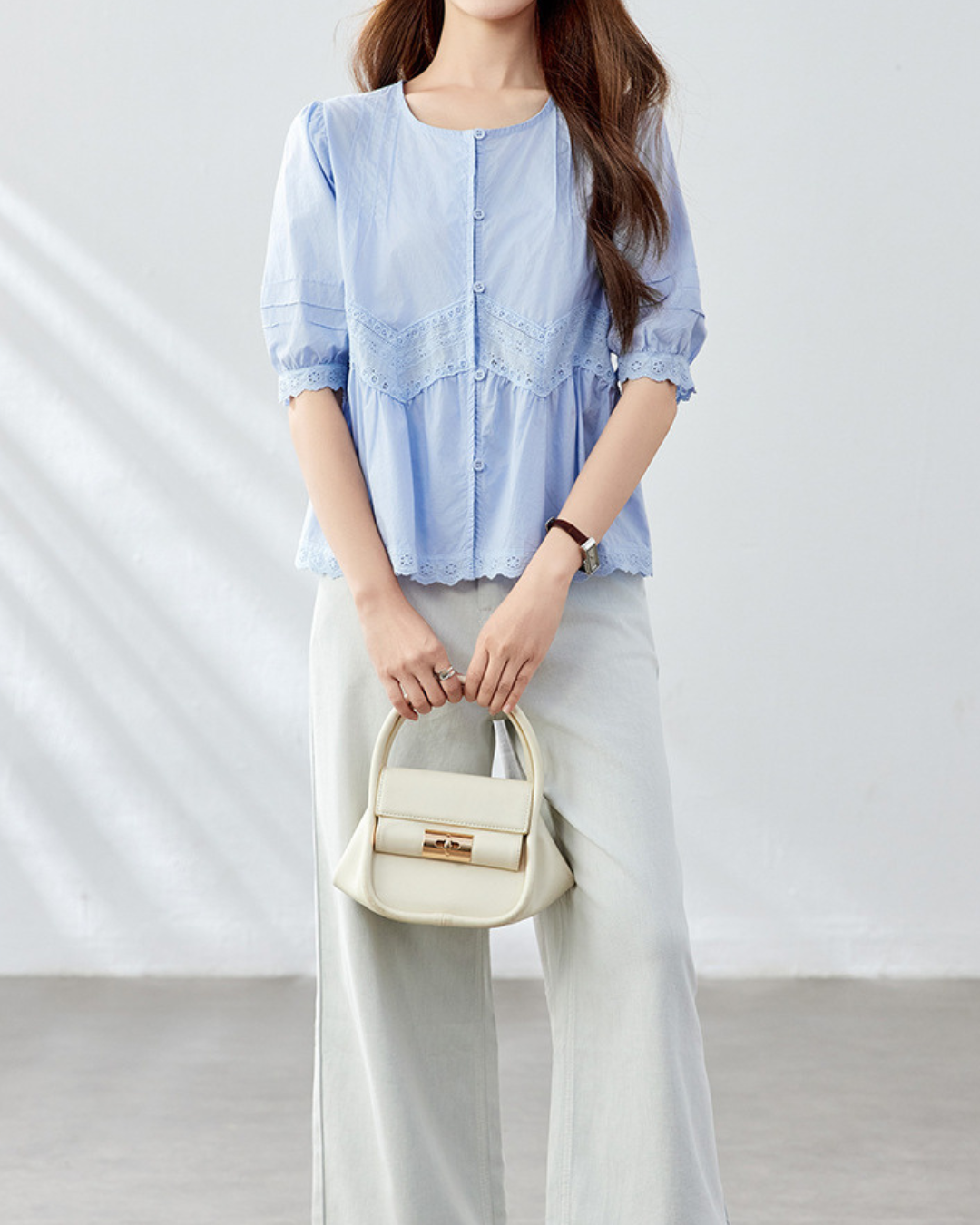 Elara Soft Bloom Blouse