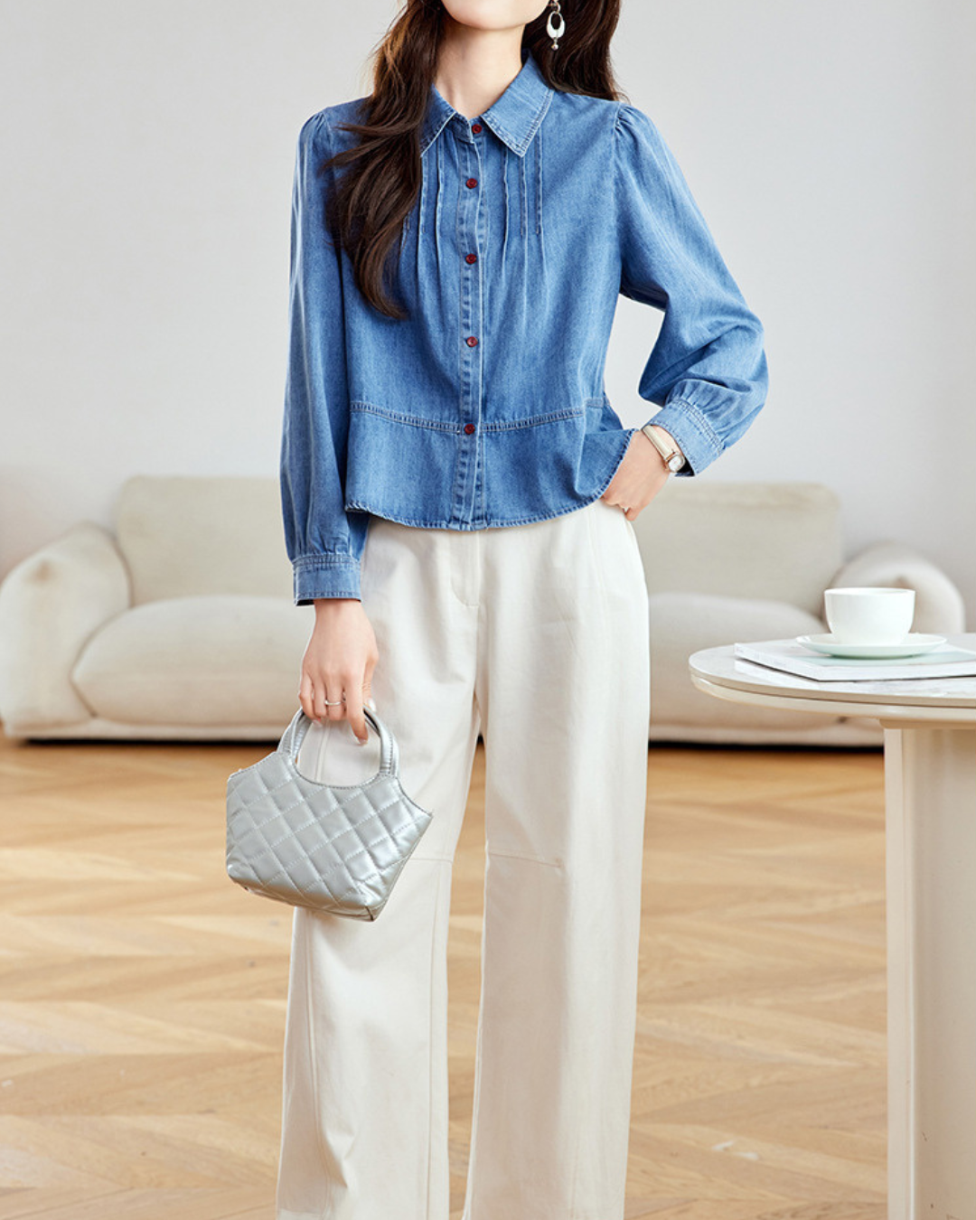 Arin Soft Denim Shirt