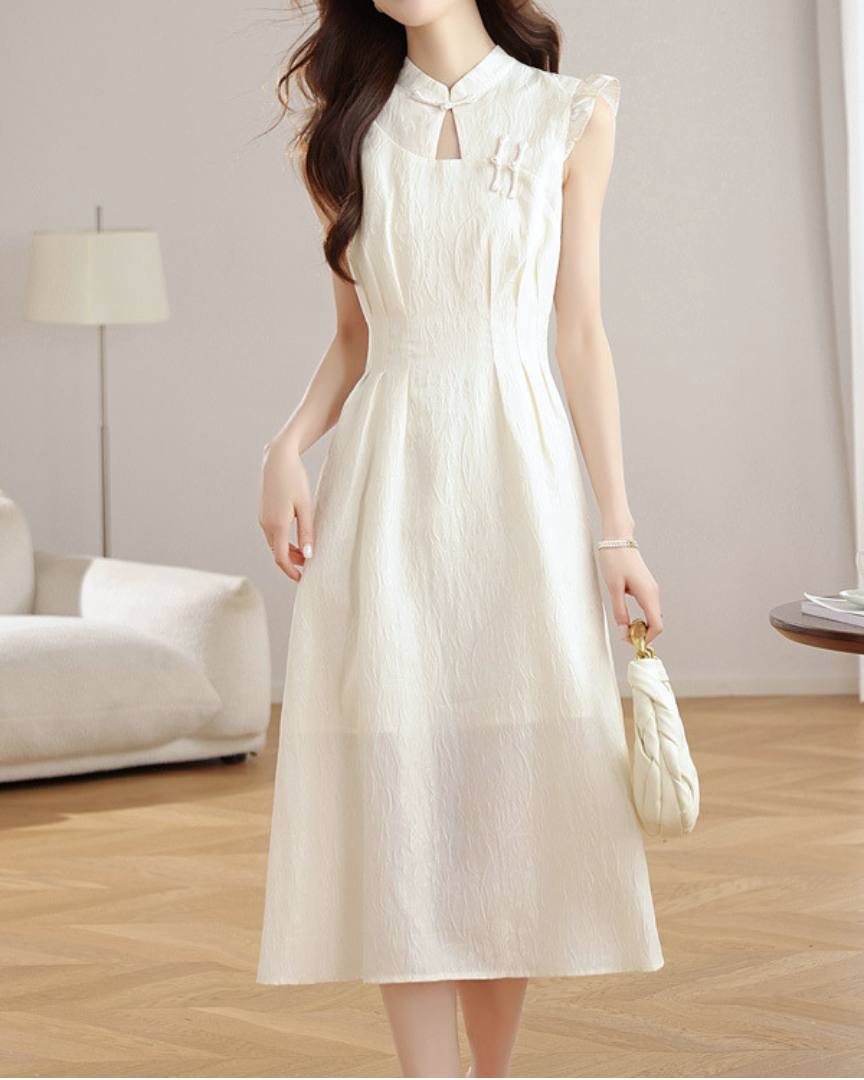 Ansel Grace Textured Midi Dress