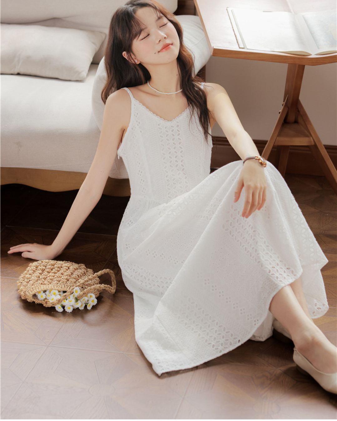 Lilia Whisper Cotton Sundress