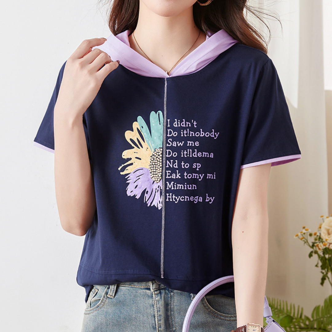 Avia Bloom Script Hoodie T-Shirt