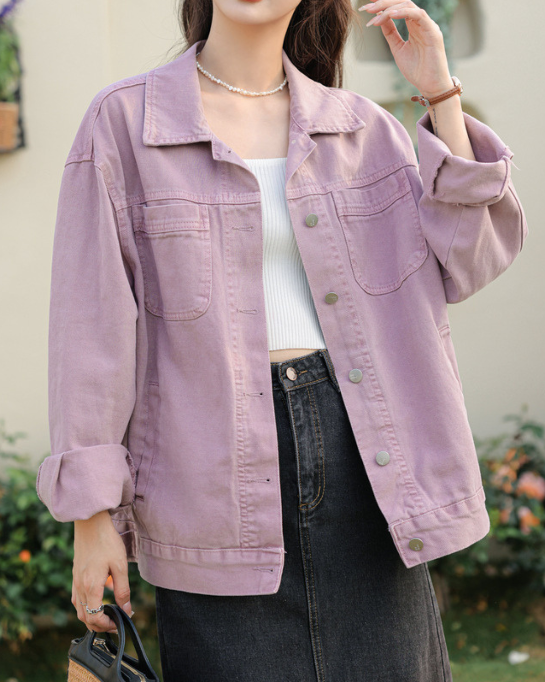 Elise Calm Soft Denim Jacket