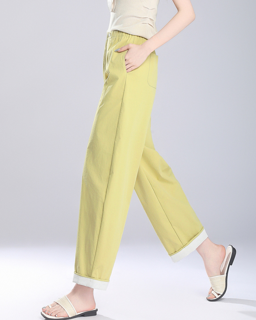 Liora Soft Roll Hem Pants