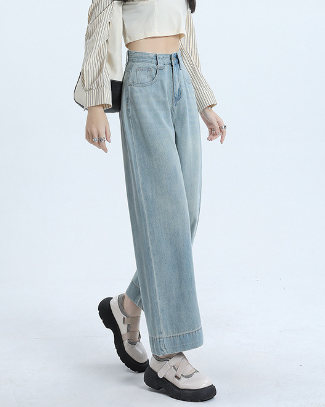 Arlo Ease Wide Denim Pants