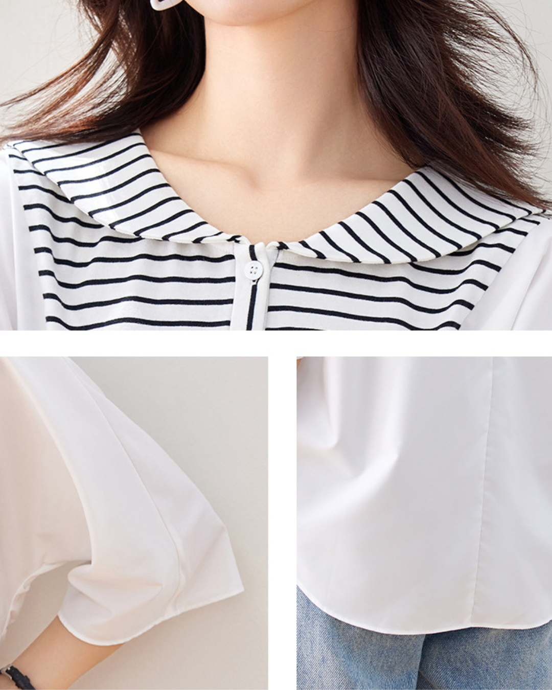 Lila Sailor Stripe T-Shirt