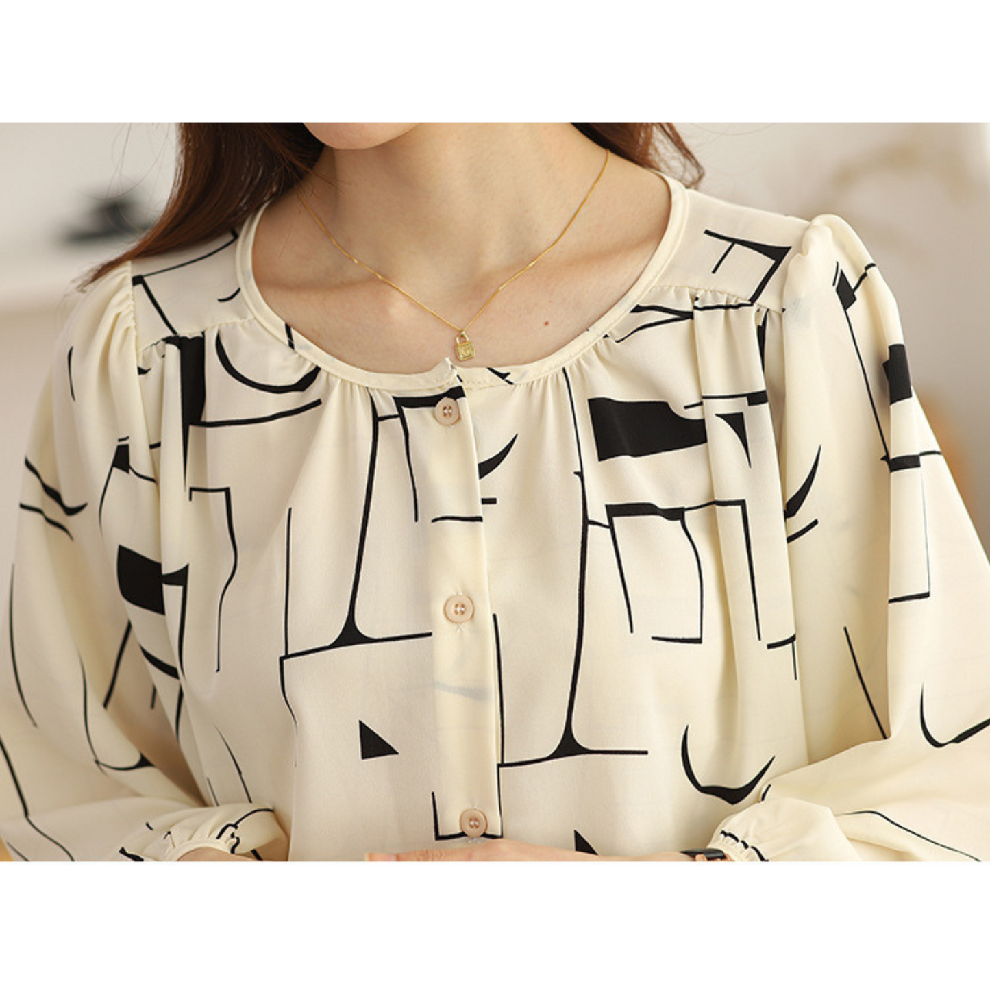 Aria Ease Sketch Blouse