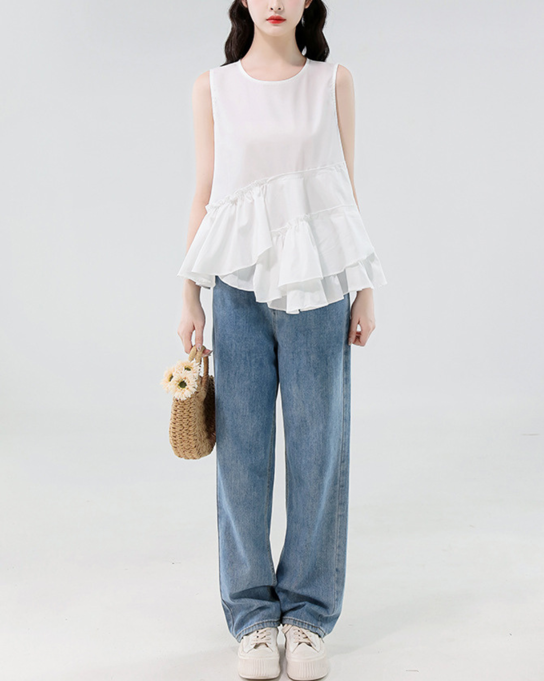 Alina Soft Curve Cotton Shirt