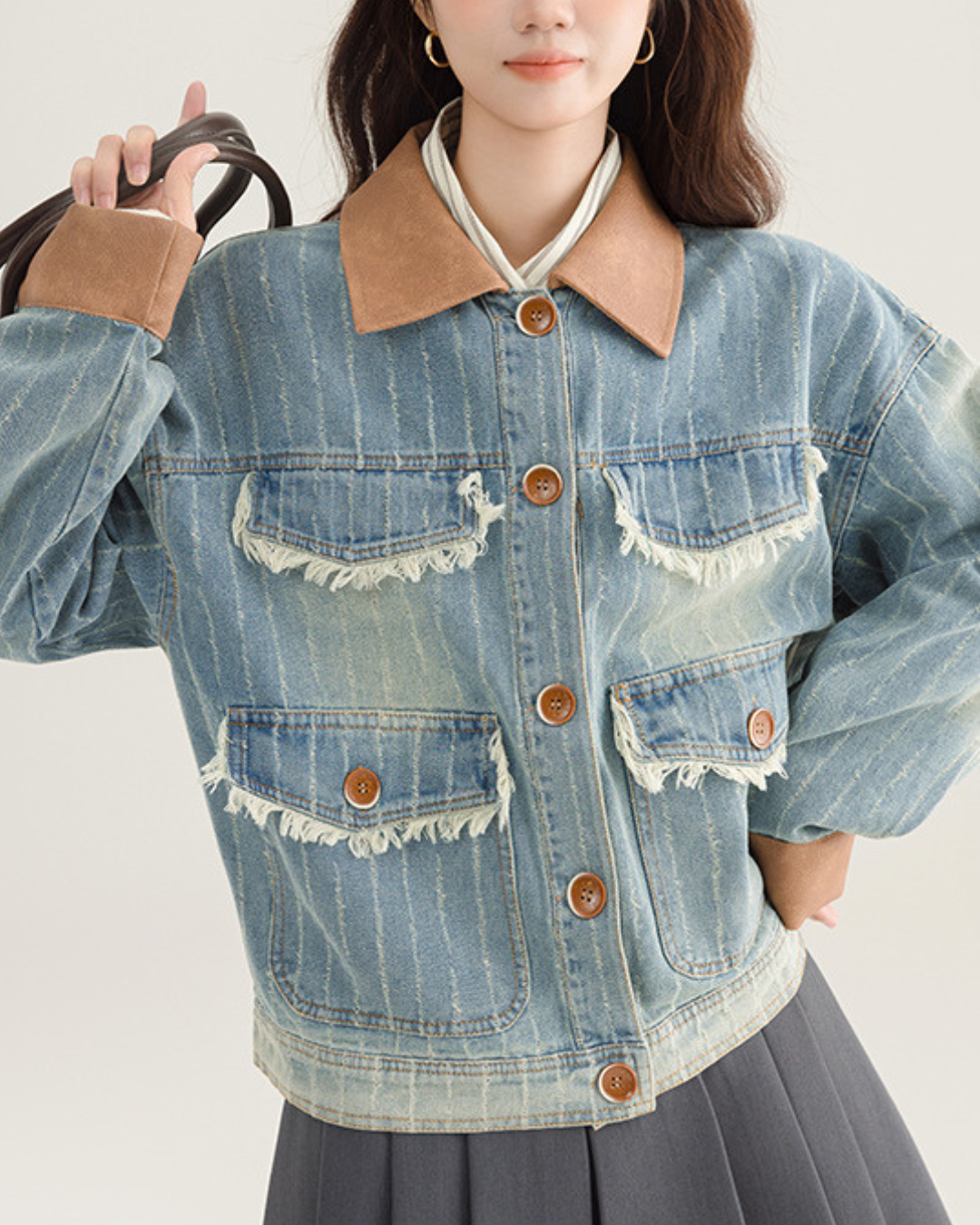 Mavi Calm Raw Denim Jacket
