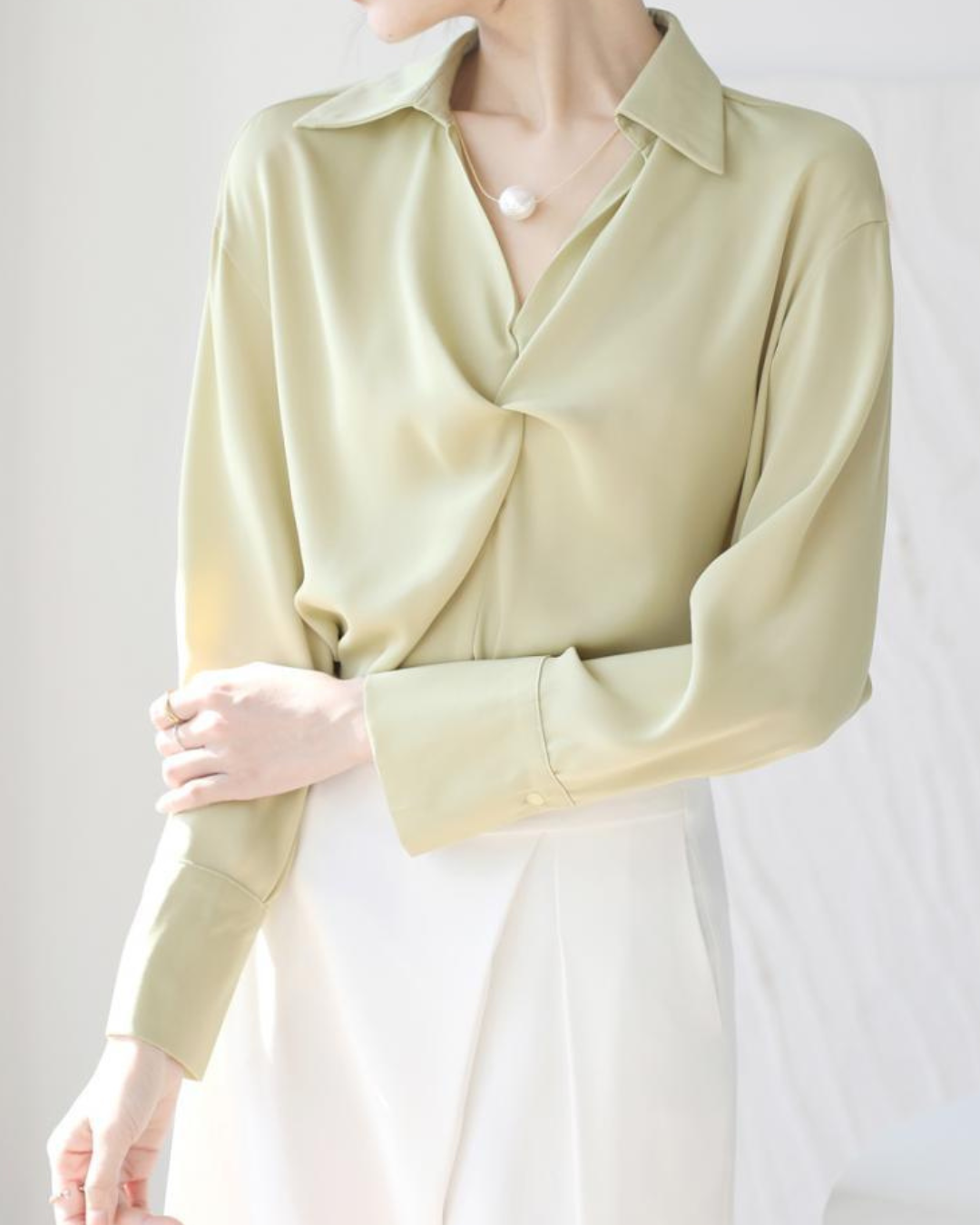 Elise Flow Light Drape Blouse