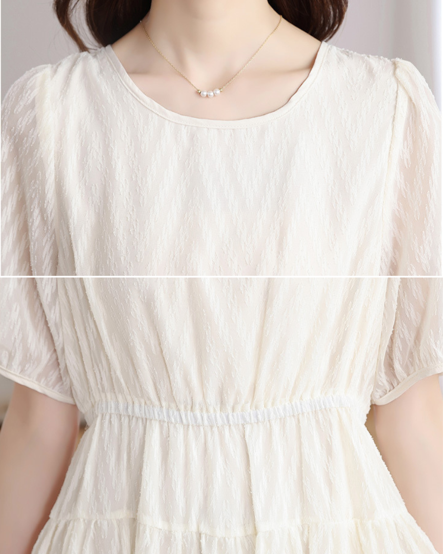 Liana Soft Texture Midi Dress