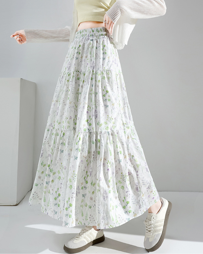 Ivy Meadow Flow Maxi Skirt