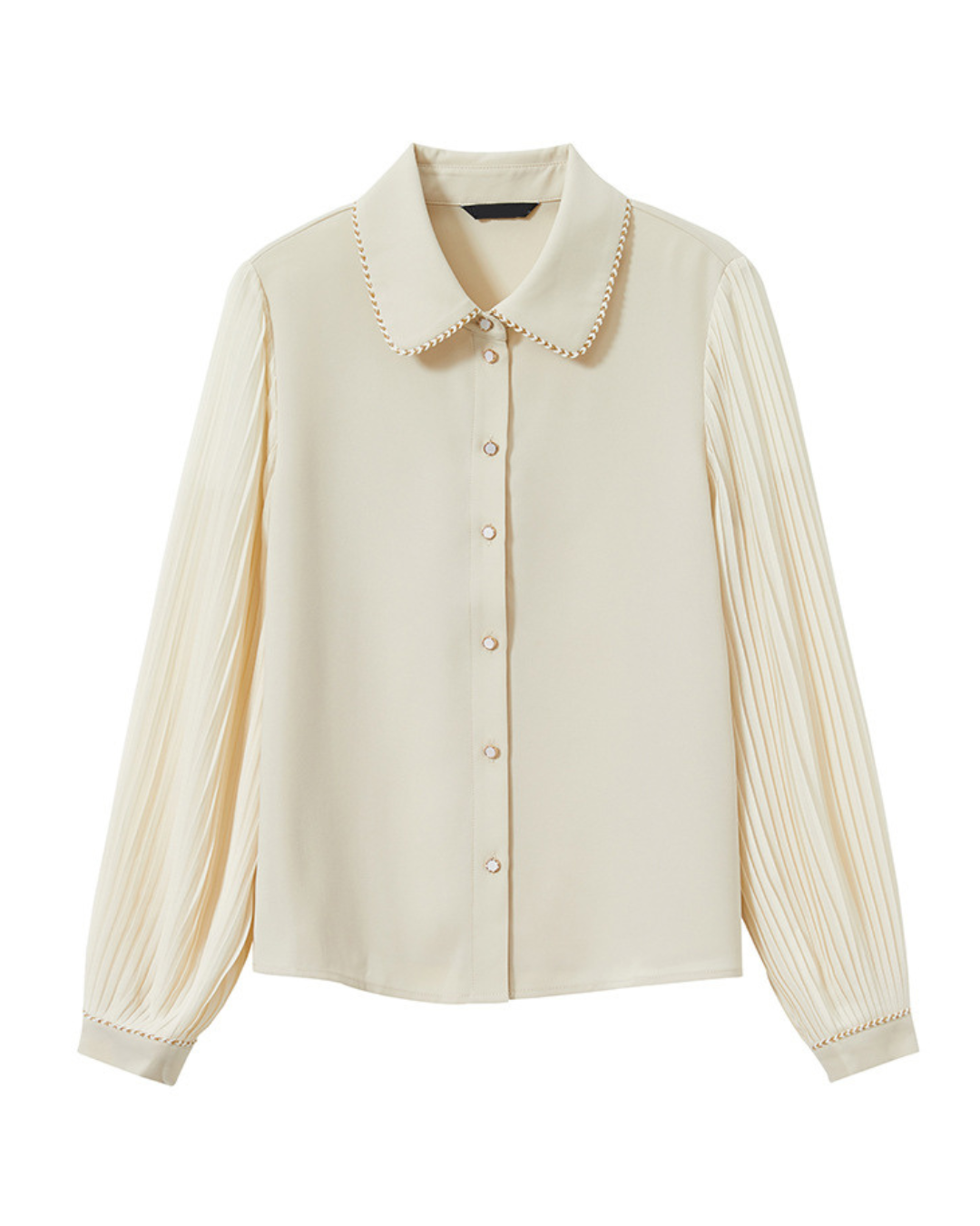 Aira Lapel Soft Collar Blouse