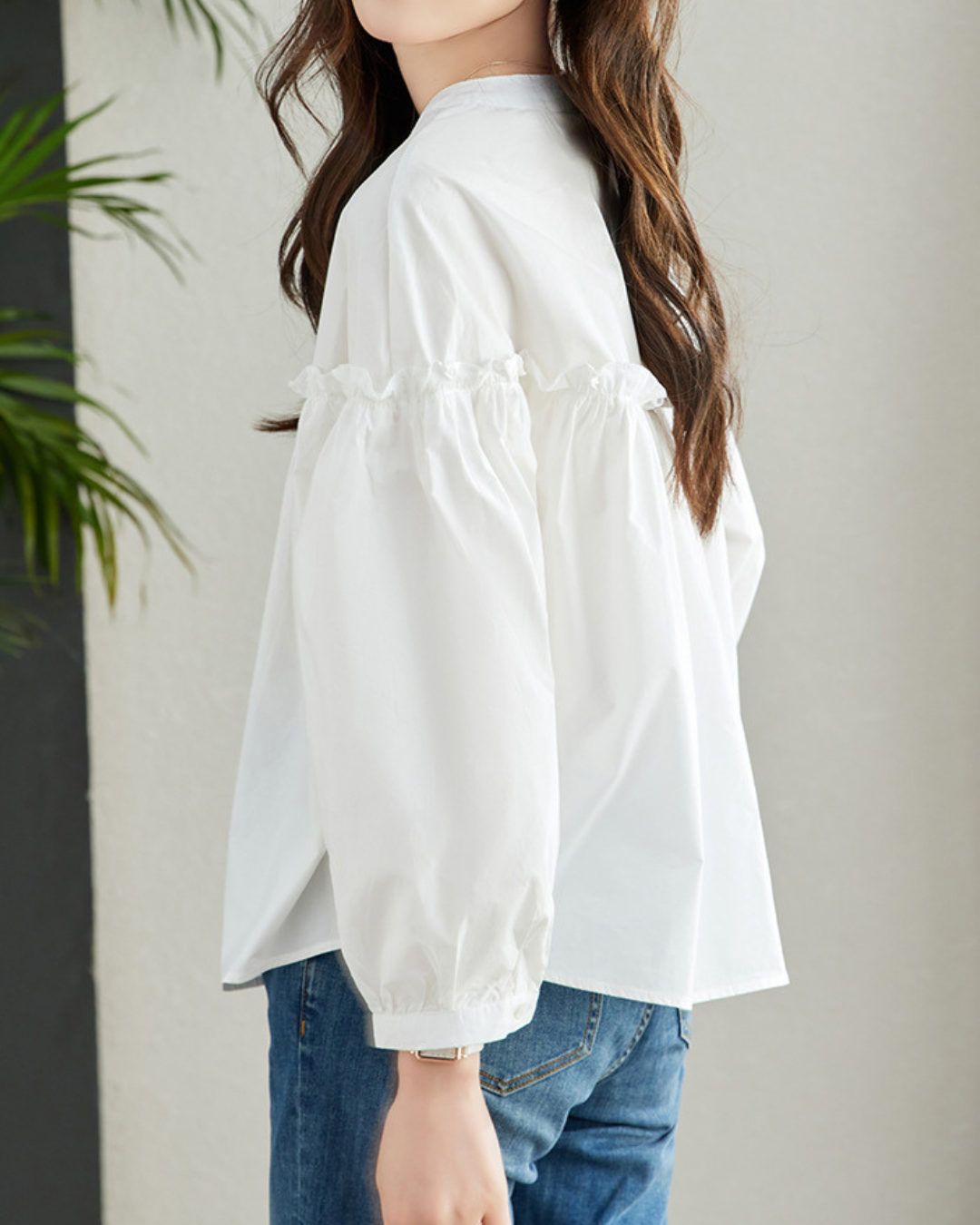 Margo Soft Ruffle Blouse