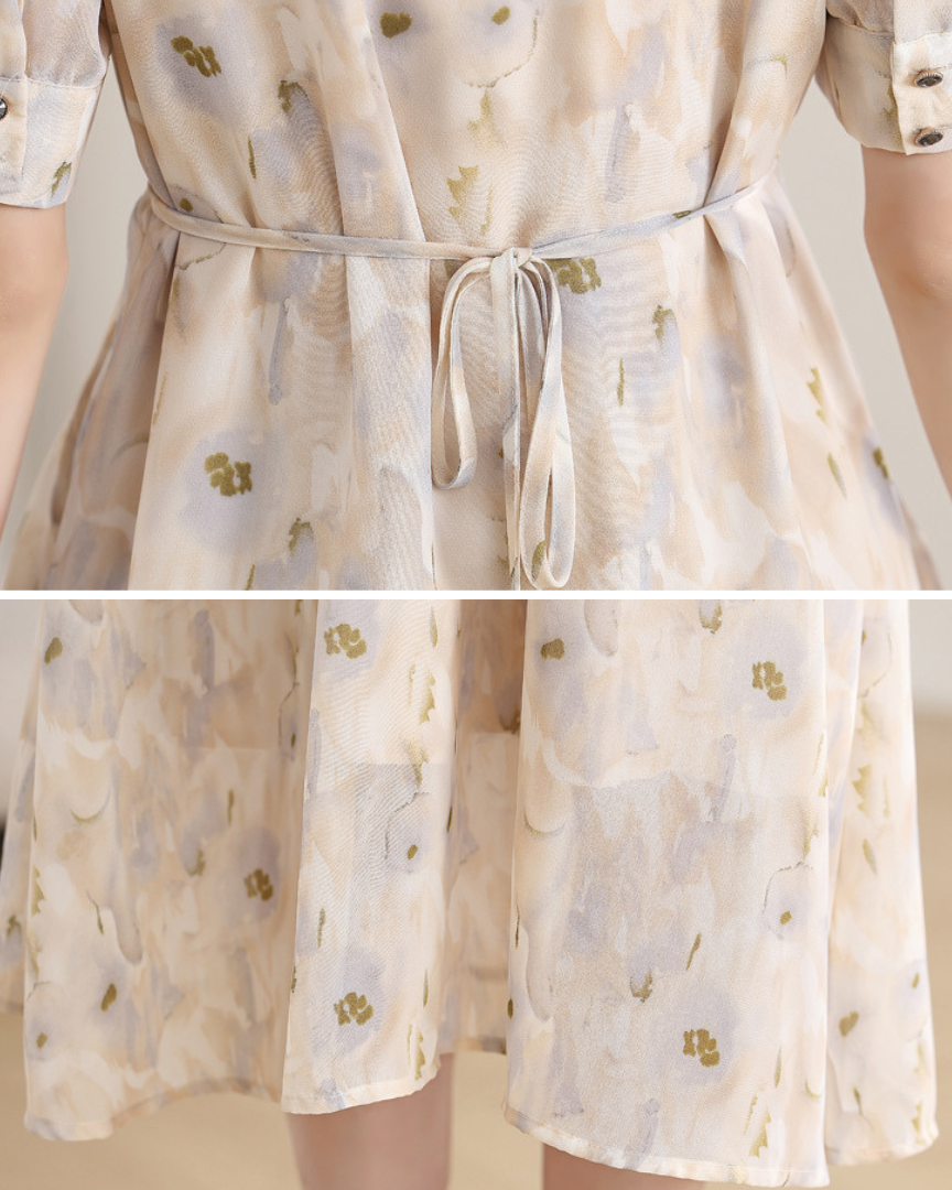 Amara Mist Bloom Midi Dress