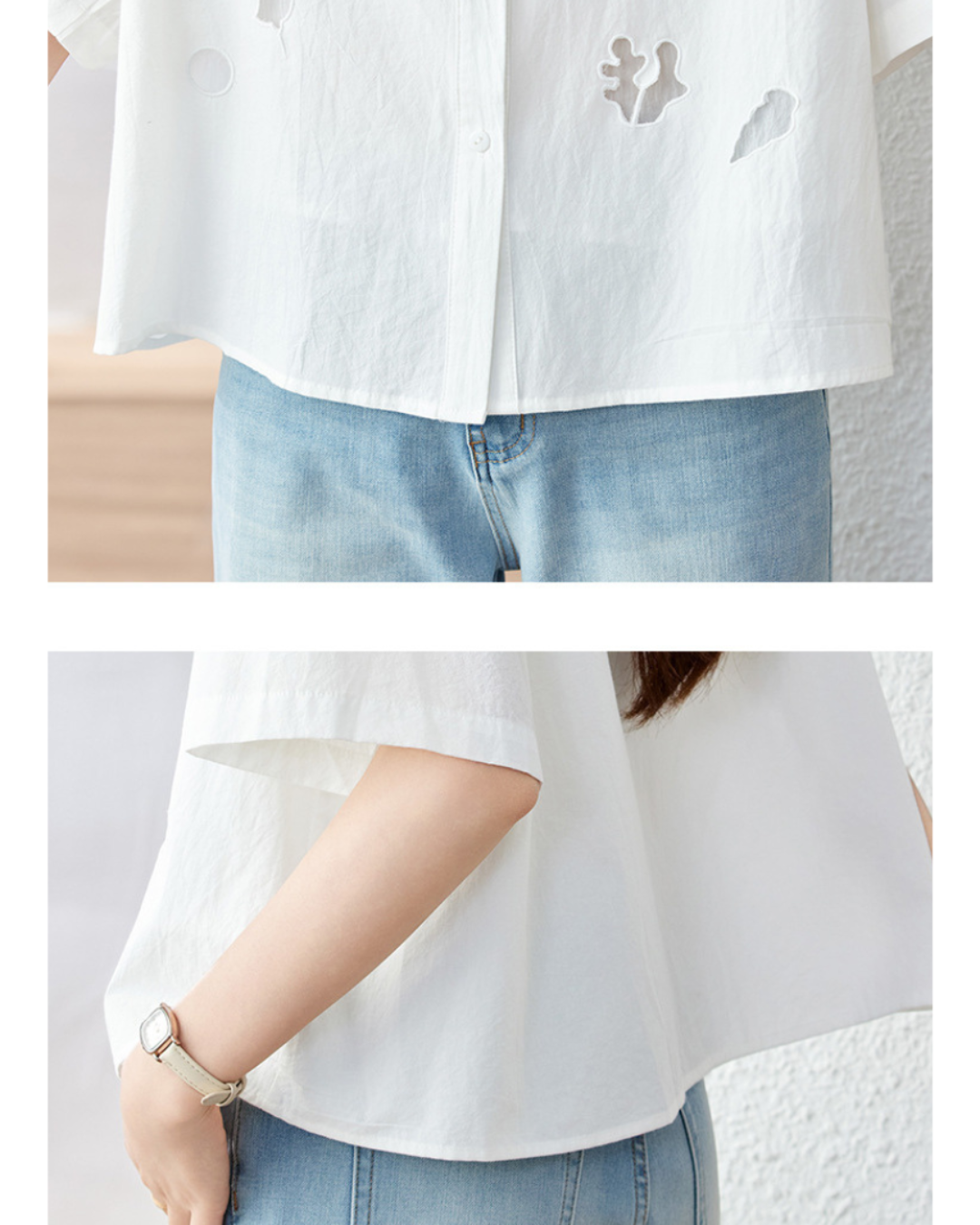 Isla Breeze Embroidery Shirt
