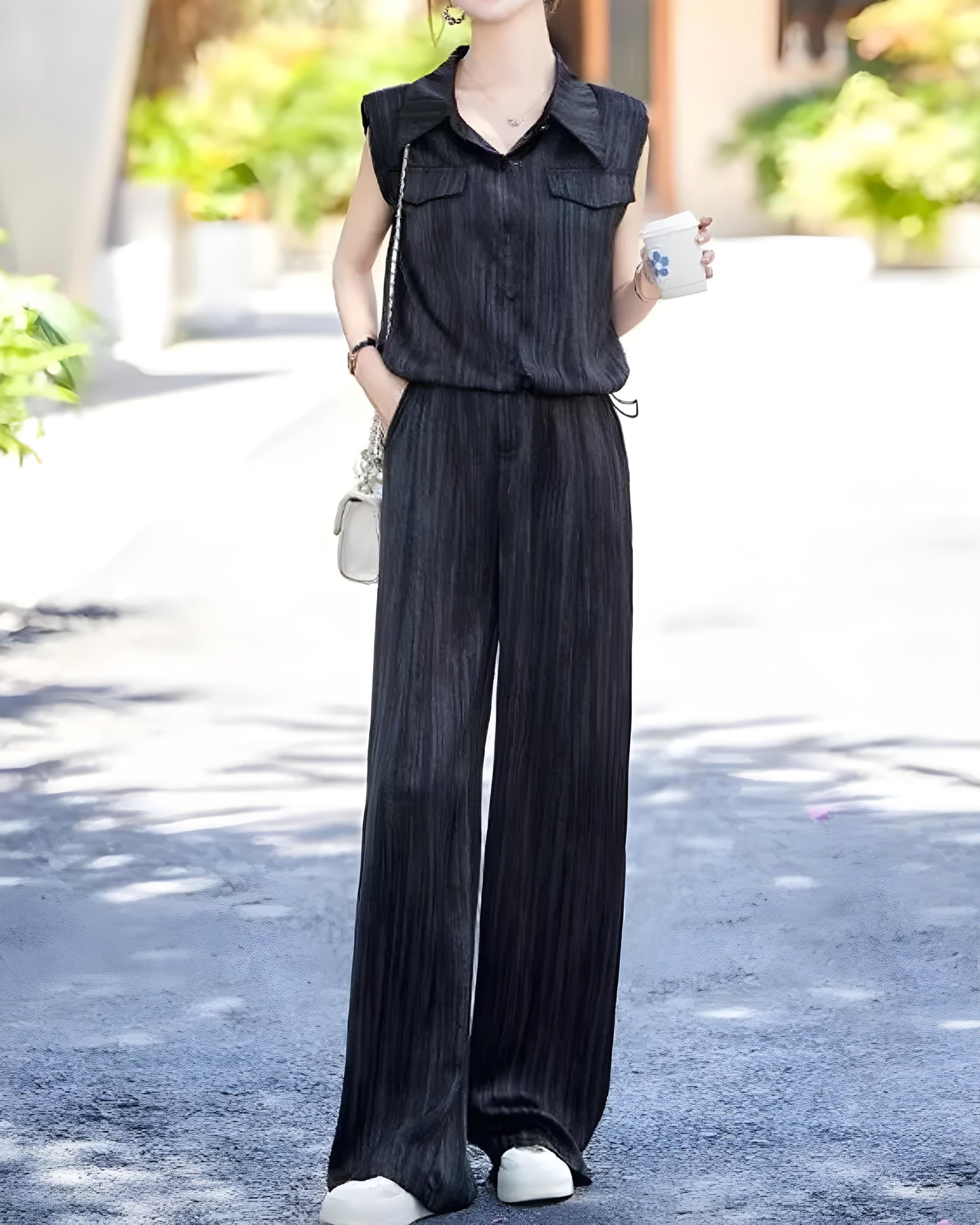 Eden Flow Stripe Relax Set