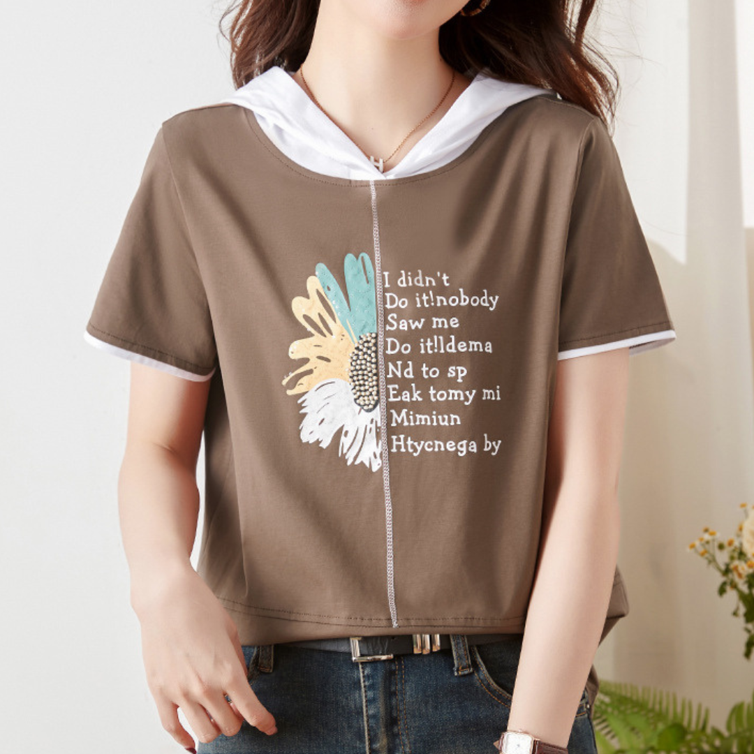 Avia Bloom Script Hoodie T-Shirt