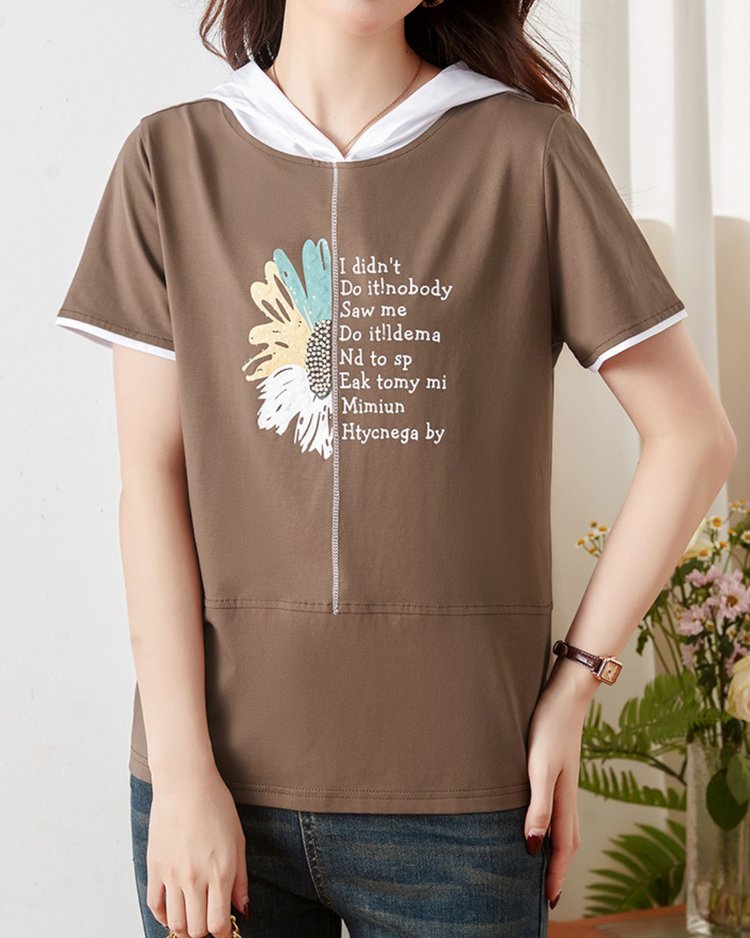Avia Bloom Script Hoodie T-Shirt