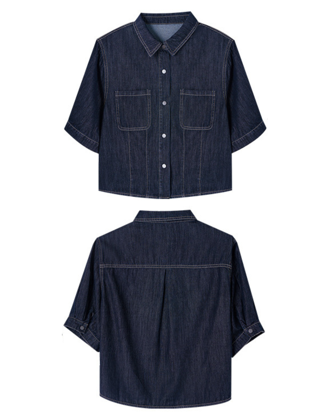 Nora Ease Denim Shirt