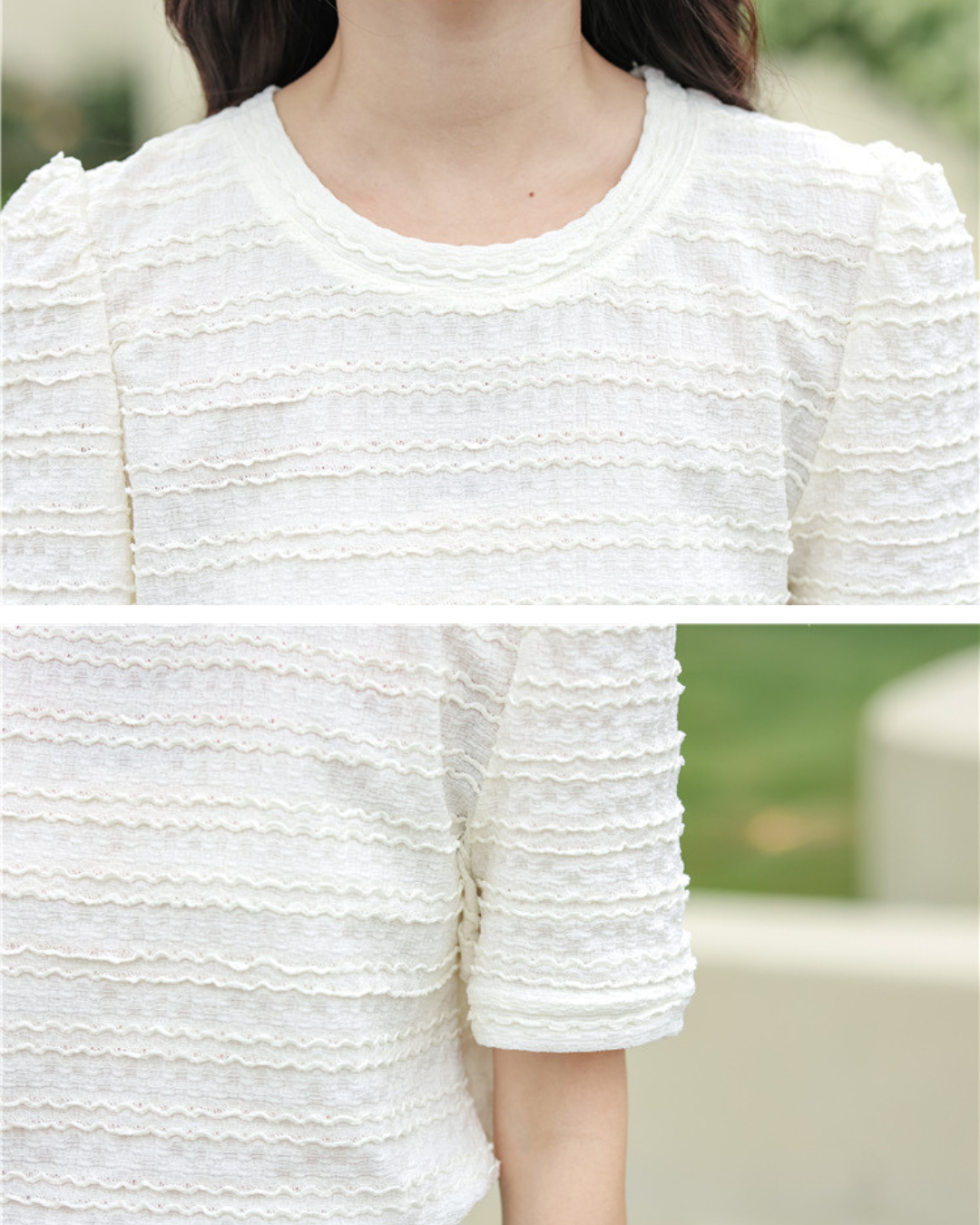 Alba Whisper Textured T-Shirt
