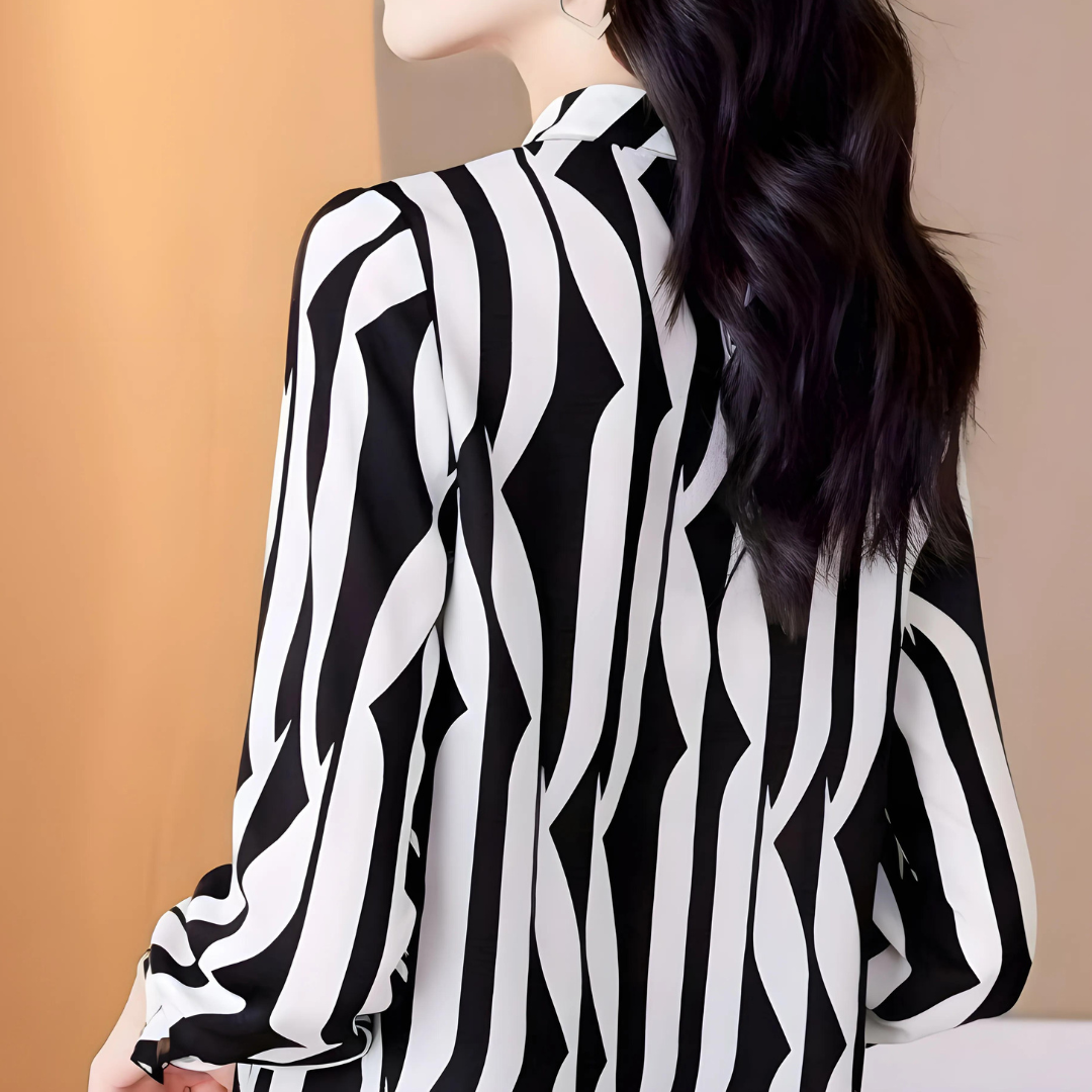 Ava Flow Stripe Blouse