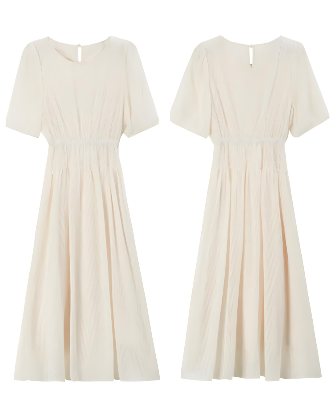 Liana Soft Texture Midi Dress