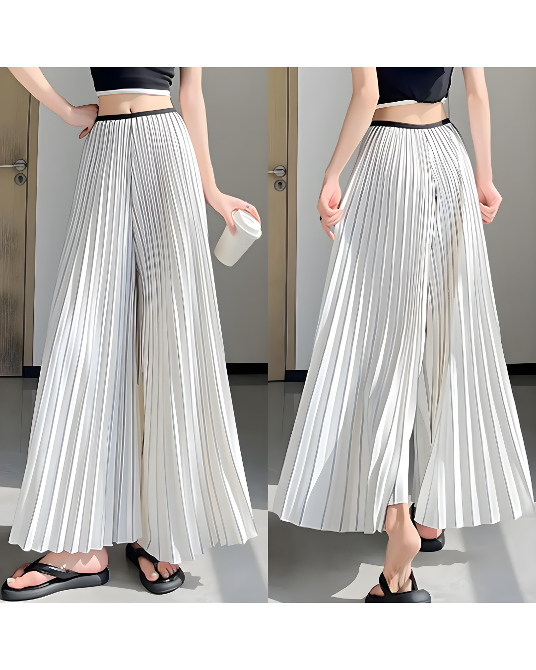 Lina Glide Pleat Lounge Pants