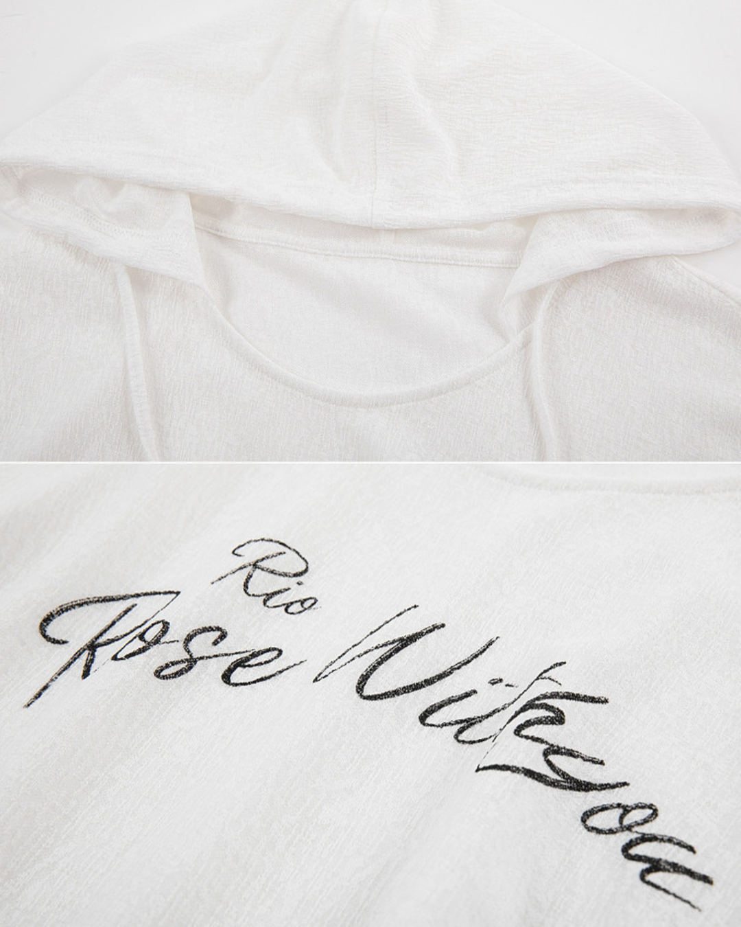 Elsie Sheer Hooded T-Shirt