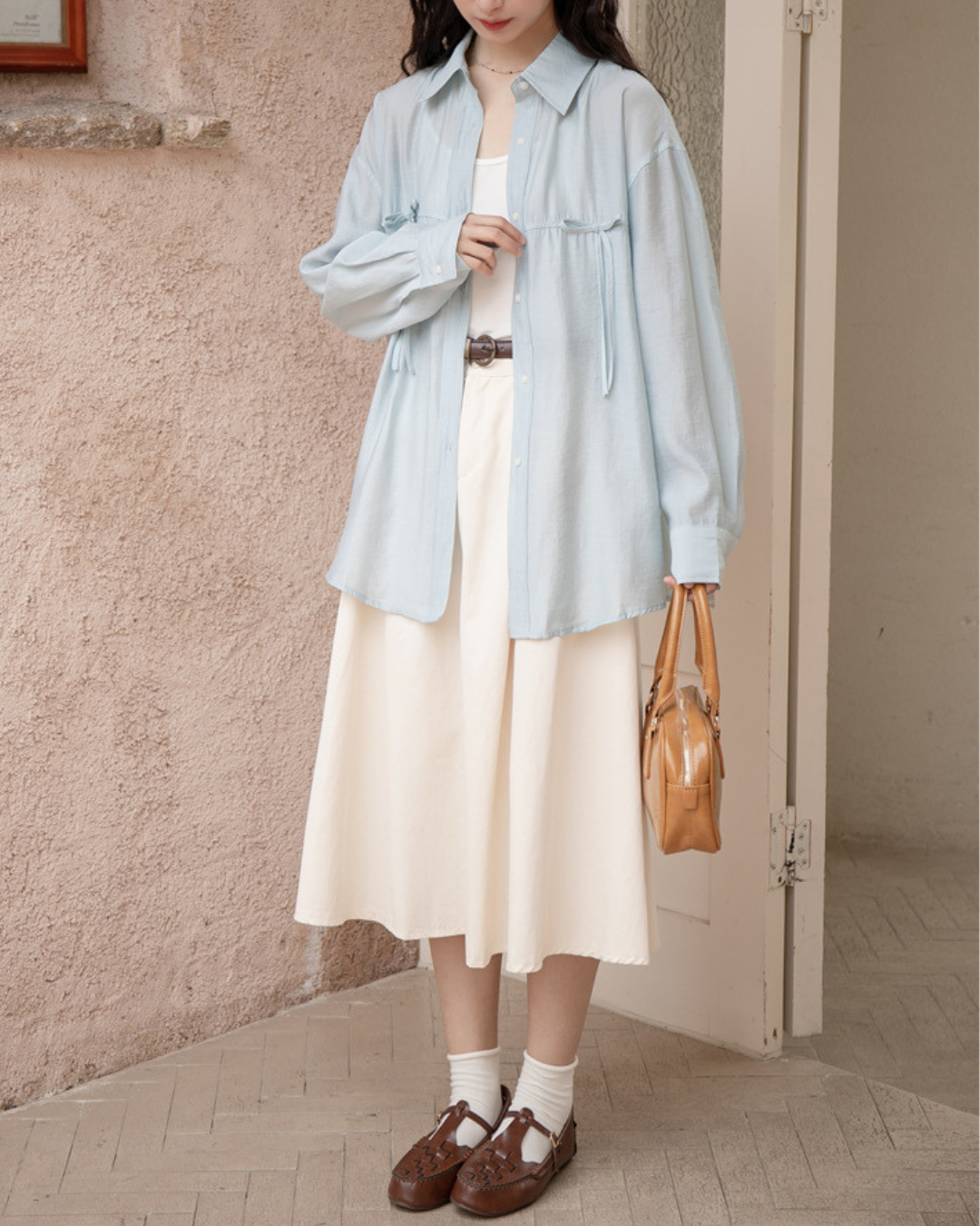 Liora Calm Soft Oversized Shirt