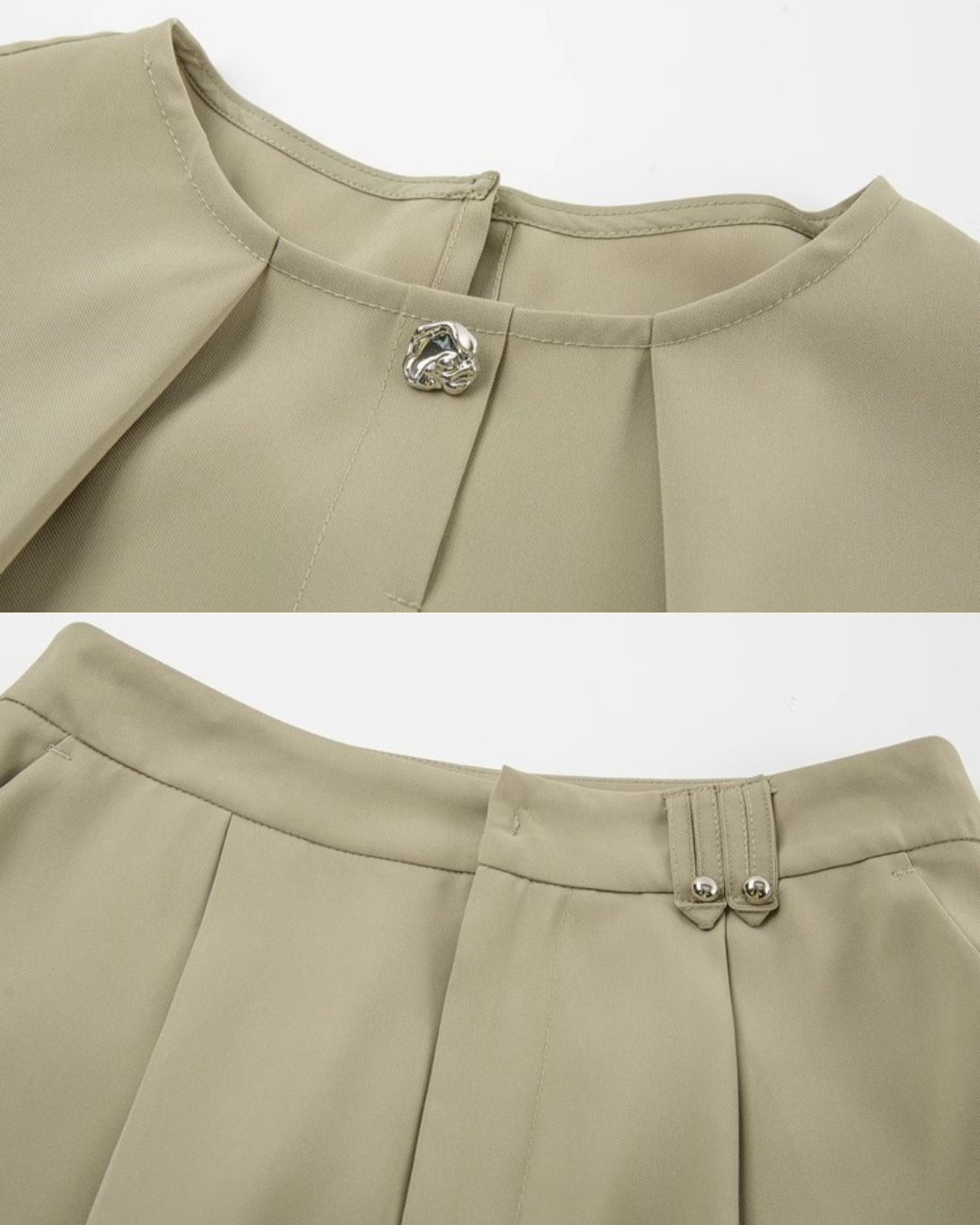 Alma Flow Pleat Set