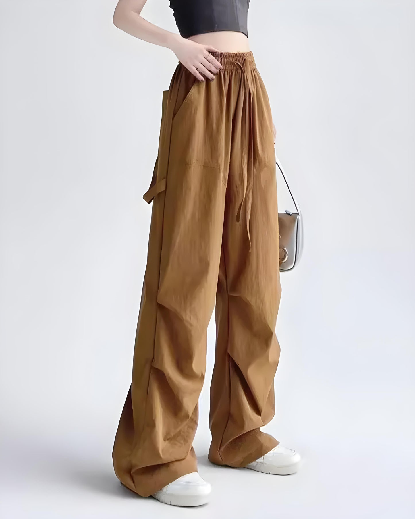 Mira Ease Drawstring Cargo Pants