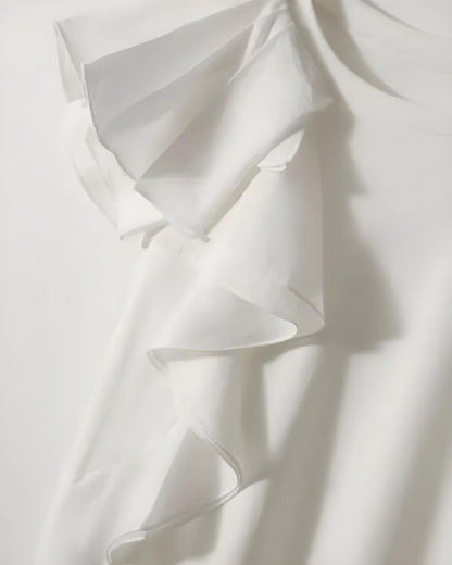 Estelle Ruffle One Shoulder T-shirt