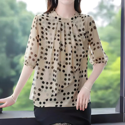 Lina Dot Light Blouse