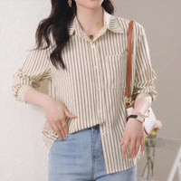 Cream with stripes