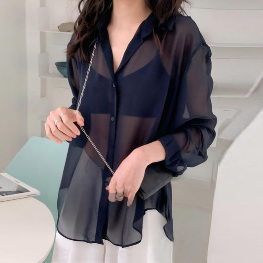 Elin Sheer Ease Blouse