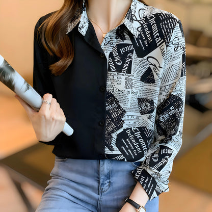 Nora Calm Print Shirt