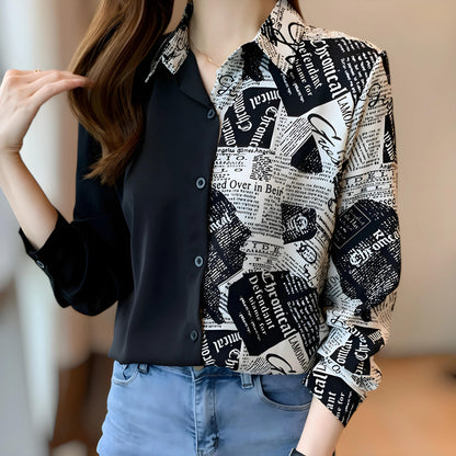 Nora Calm Print Shirt