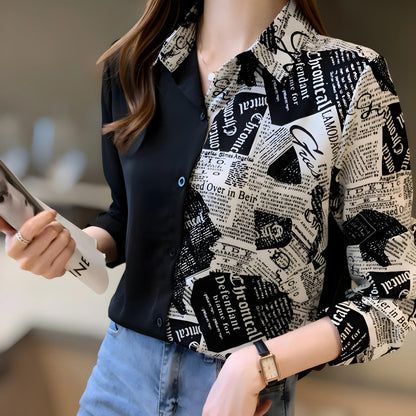 Nora Calm Print Shirt