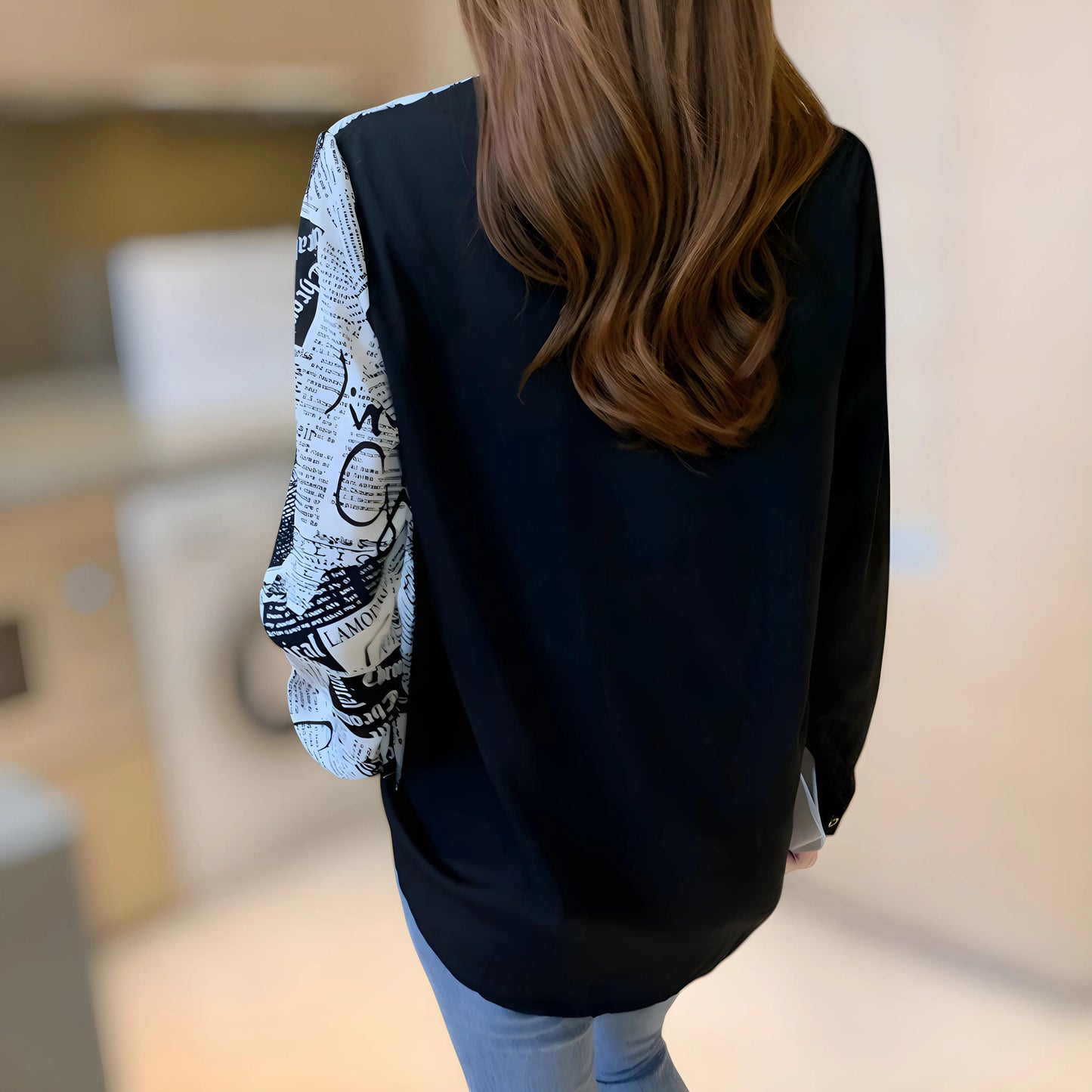 Nora Calm Print Shirt