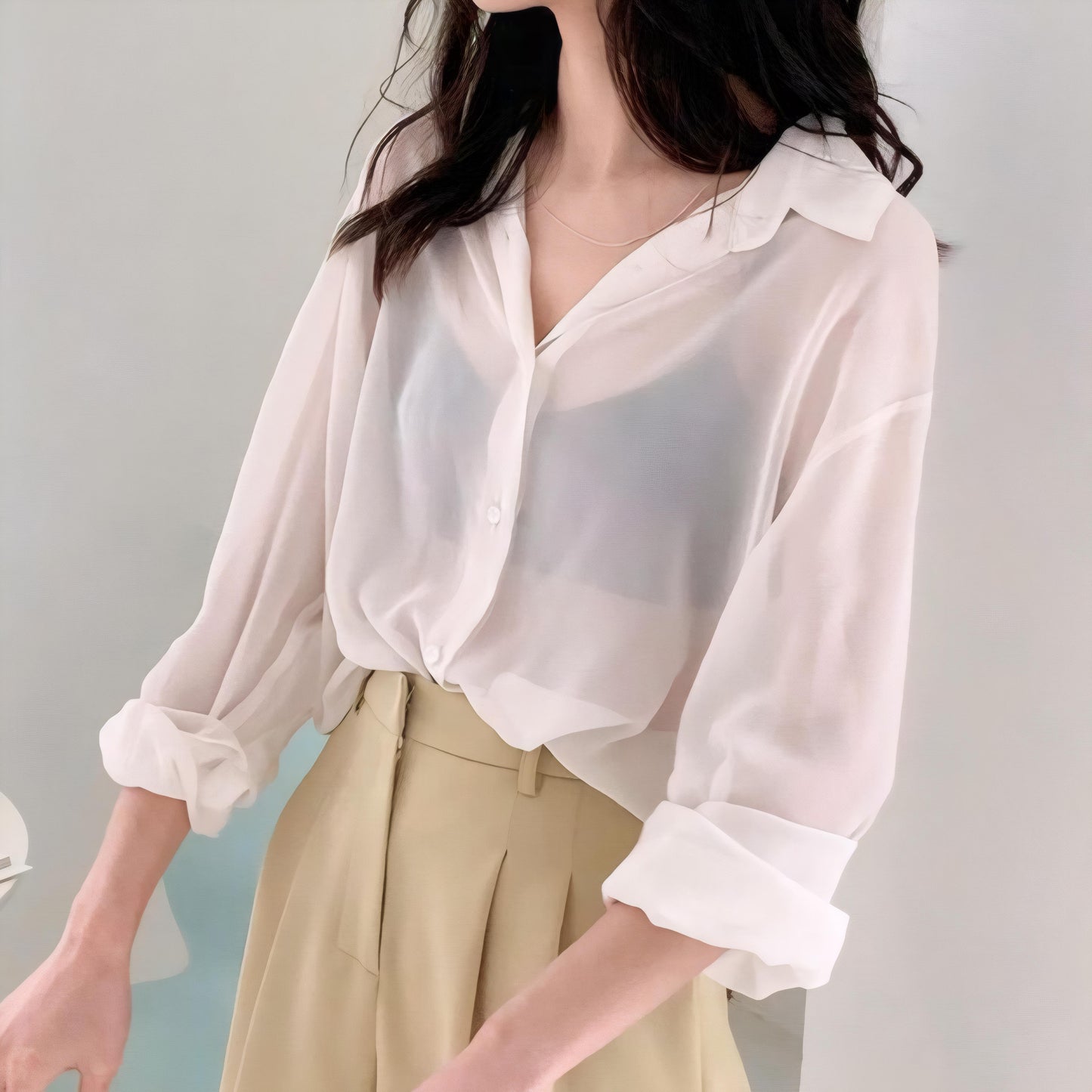 Elin Sheer Ease Blouse
