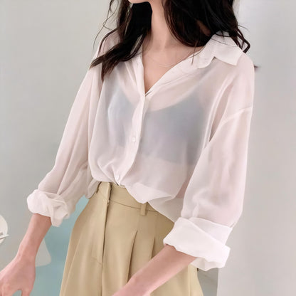 Elin Sheer Ease Blouse