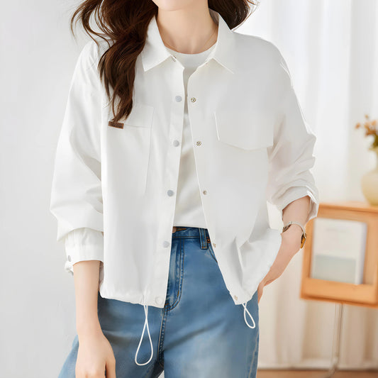 Noa Breeze Drawstring Shirt
