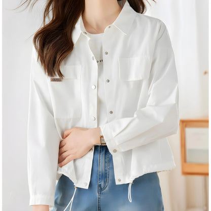 Noa Breeze Drawstring Shirt