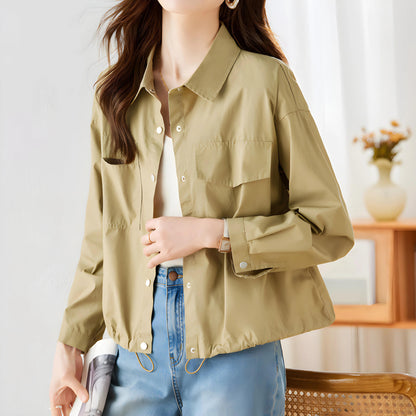 Noa Breeze Drawstring Shirt