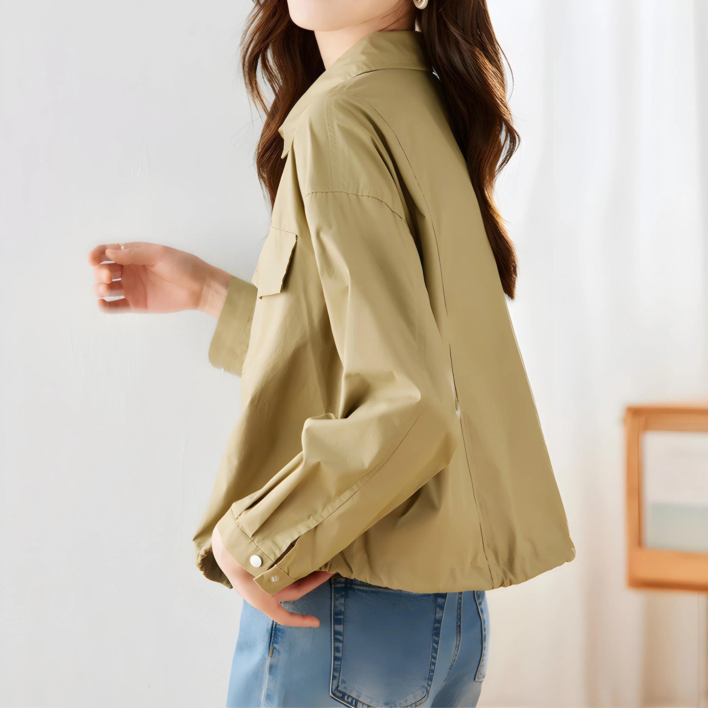 Noa Breeze Drawstring Shirt