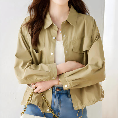 Noa Breeze Drawstring Shirt